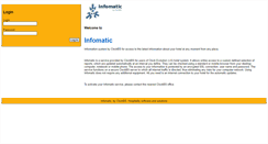 Desktop Screenshot of infomatic.clockbs.com