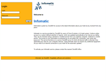 Tablet Screenshot of infomatic.clockbs.com